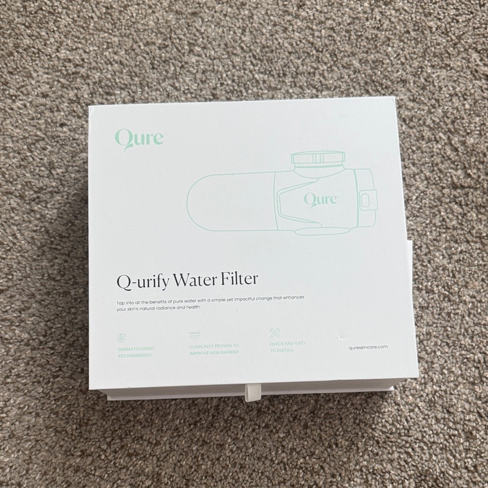 Qure - Q-urify Water Filter (NiB)